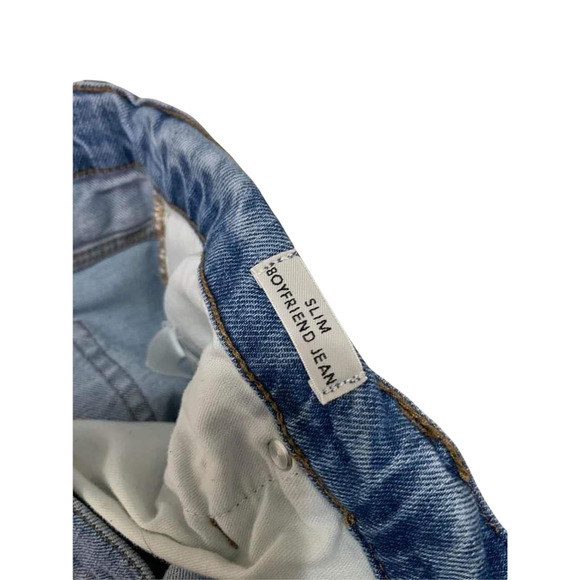 J.Crew Slim Boyfriend Jean Distressed Raw Hem Size 34 #AJ527‎ - Picture 8 of 10